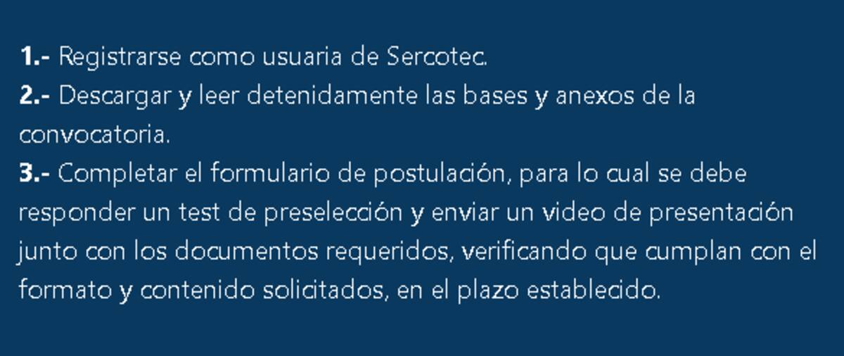 Pasos para postular a Capital Abeja Emprende.