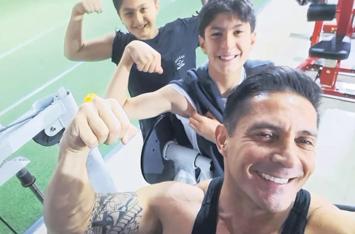 “A veces cuesta motivarlos”: Pato Laguna revela cómo es entrenar con sus hijos, Patricio y José Ignacio