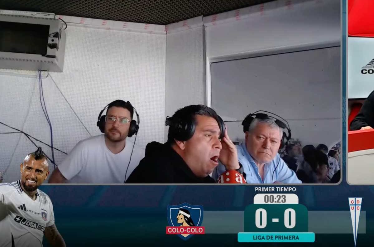 VIDEO | La incrédula reacción de Pato Yáñez al tempranero gol de la UC a Colo Colo