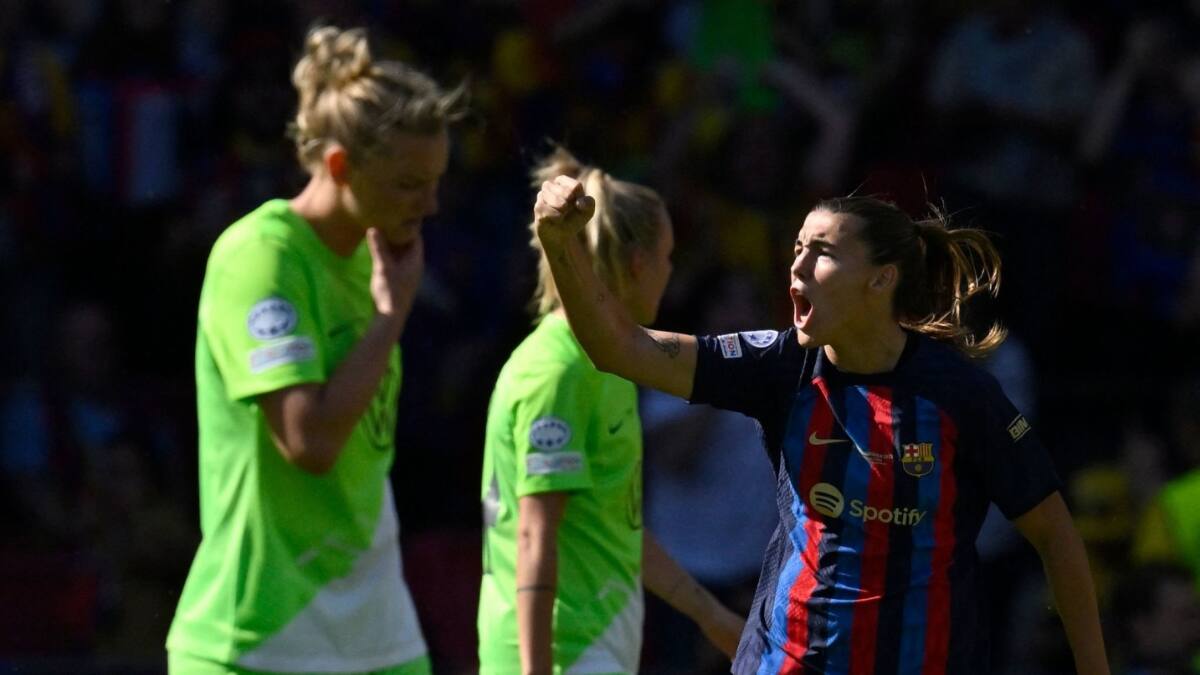 VIDEO | ¡Reacción letal del Barcelona! En dos minutos le empata el partido al Wolfsburgo con golazos de Patri Guijarro