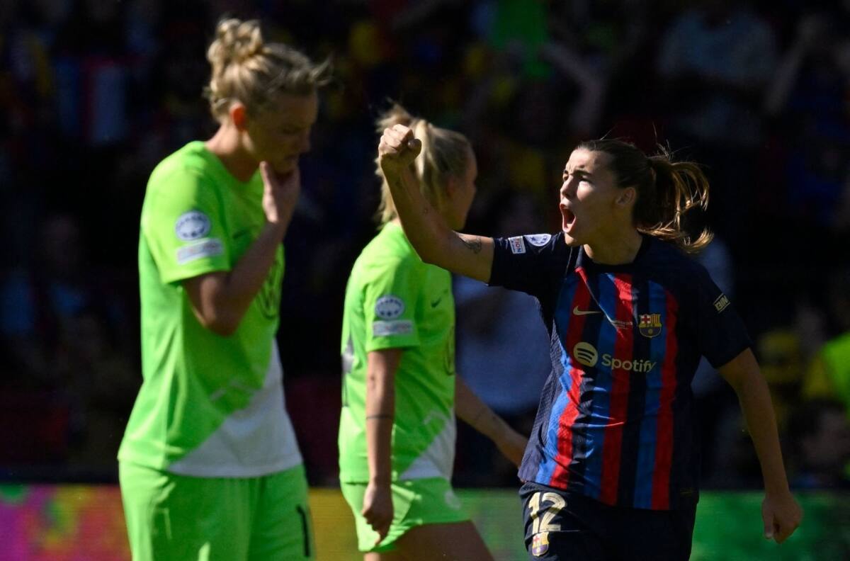 VIDEO | ¡Reacción letal del Barcelona! En dos minutos le empata el partido al Wolfsburgo con golazos de Patri Guijarro