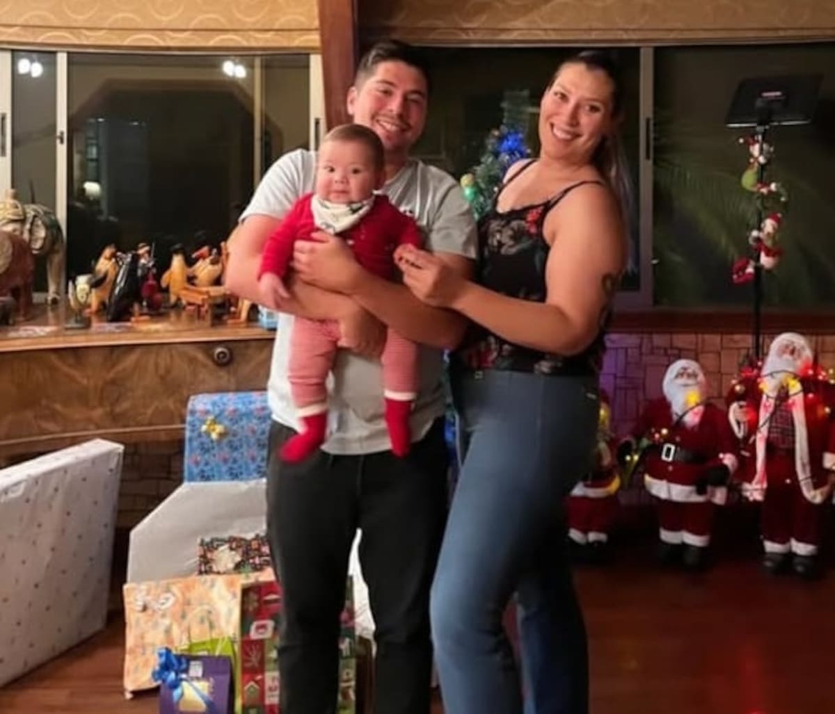 Julián Augusto vivió su primera Navidad. Créditos: Instagram