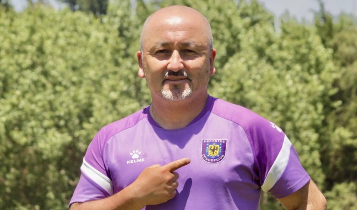 DT de la serie Proyección de Deportes Concepción. Foto: Deportes Concepción.