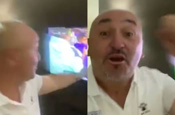 VIDEO | Desde el hotel: la celebración de Patricio Almendra, DT de Deportes Concepción, tras el ascenso a Primera