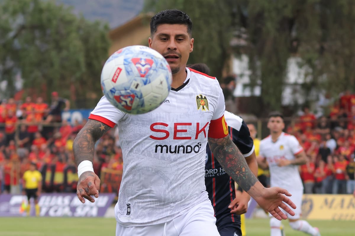 Delantero y capitán de Unión Española. Agencia Aton