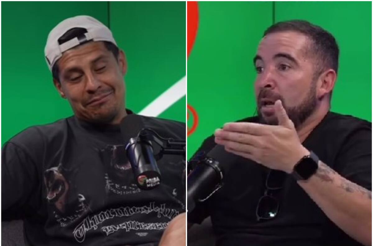 VIDEO | El ninguneo del Pato Rubio a la UC tras revelar por qué se hizo hincha de la U: así reaccionó Chiqui Cordero