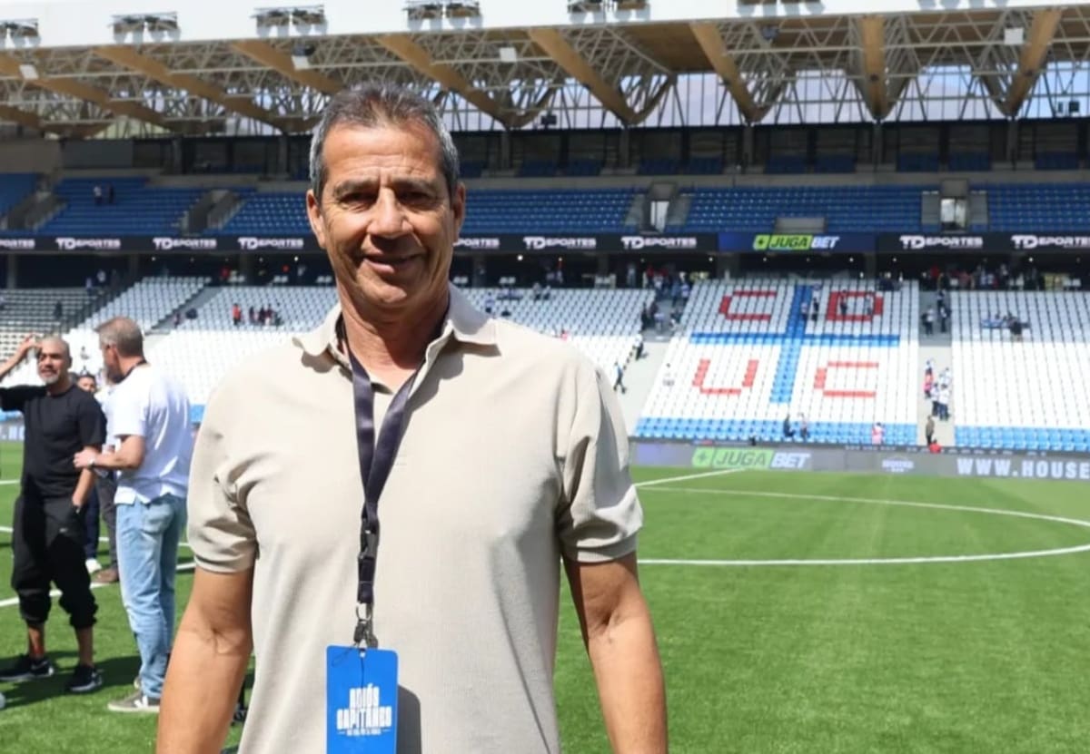 El exarquero en el Claro Arena. Foto: Comunicaciones Cruzados.