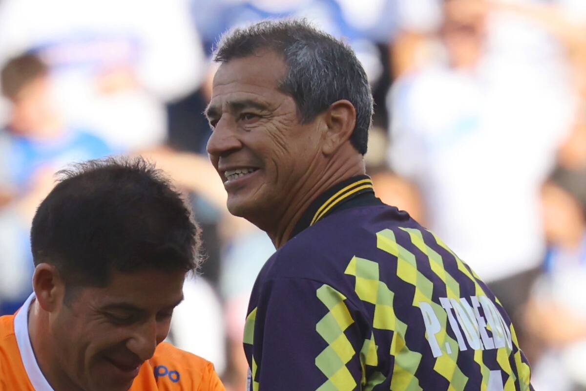 El ex portero de Universidad Católica en el Adiós Capitanes.