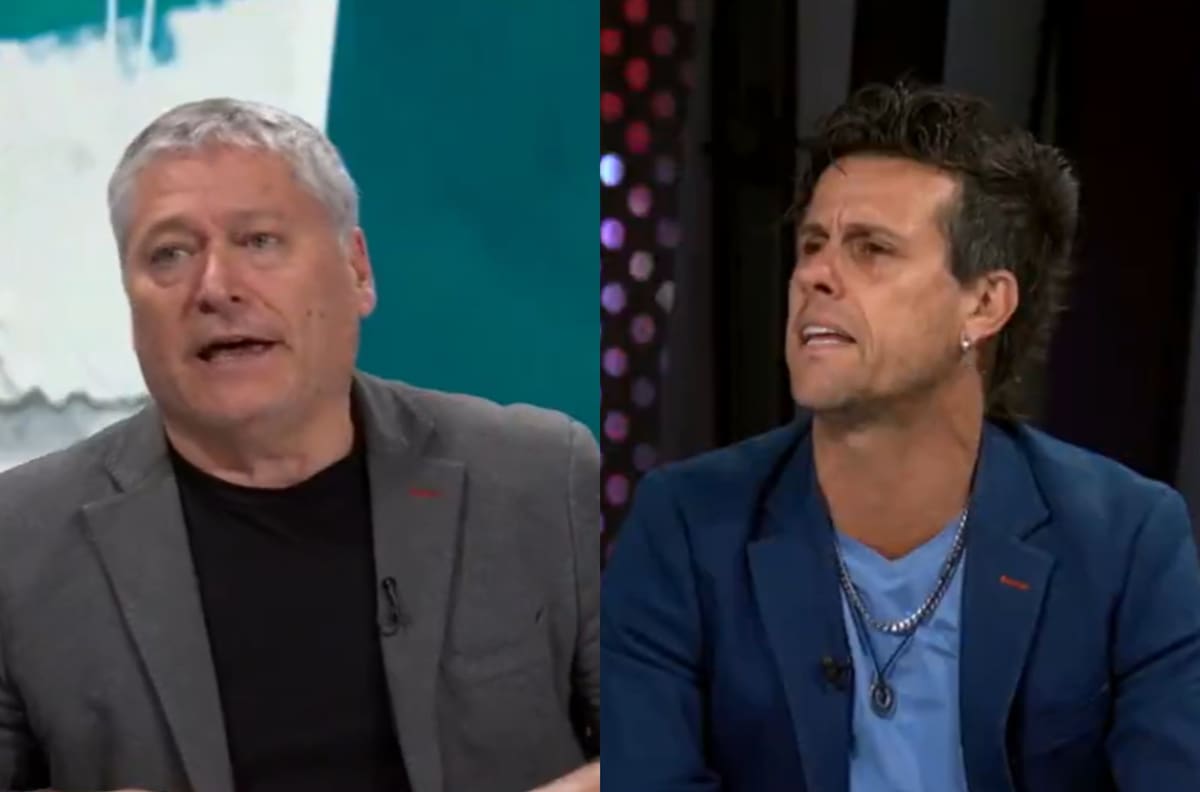 VIDEO | “Quítate la camiseta”: El fuerte cruce entre Patricio Yáñez y Diego Rivarola en pleno programa