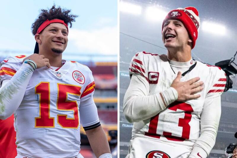Patrick Mahomes y Brock Purdy son los mariscales de campo que comandarán a Kansas City Chiefs y San Francisco 49ers en el Super Bowl LVIII.
