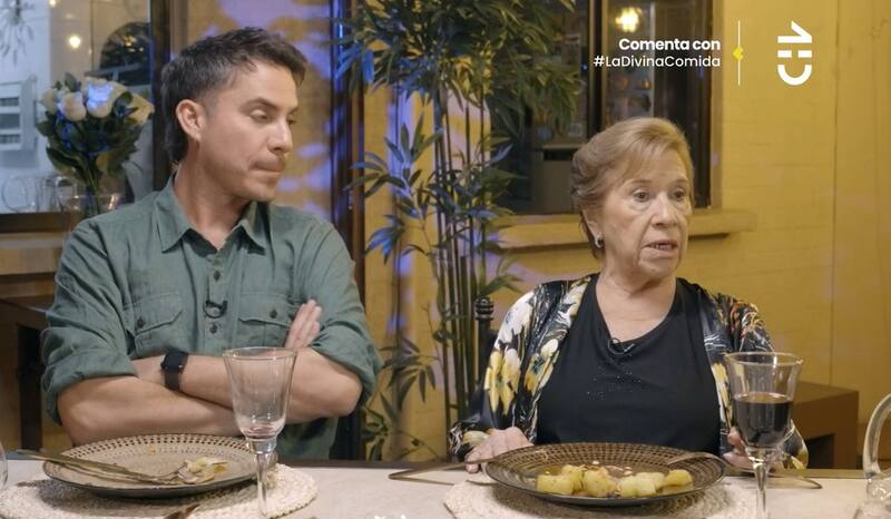 Paty Cofré en "La Divina Comida". Créditos: Pantallazo CHV