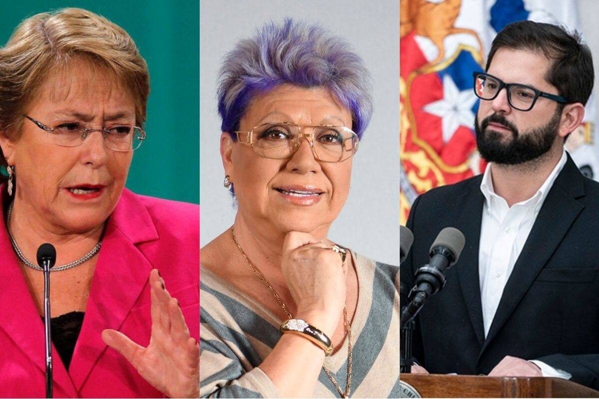 La panelista de Primer Plano se va en contra de Michelle Bachelet y Gabriel Boric.