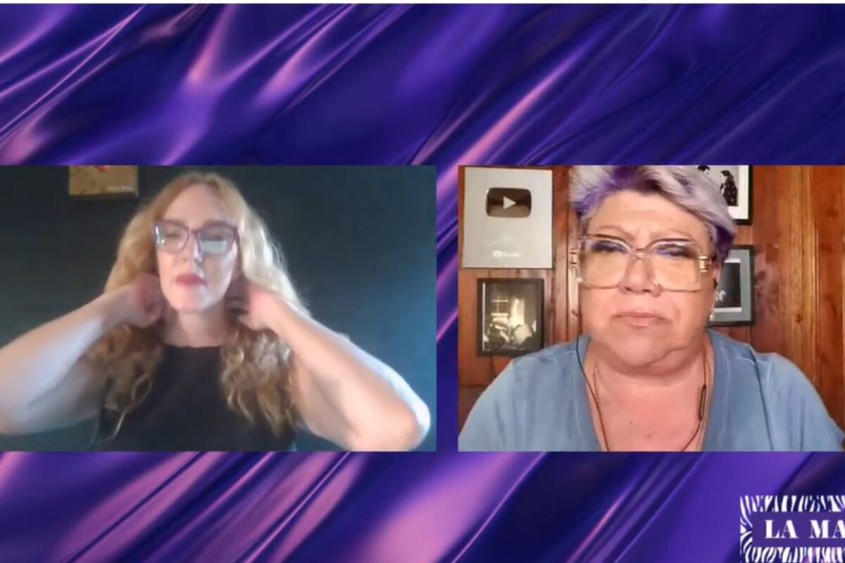 Pantallazo del programa "Las Indomables"/ Youtube