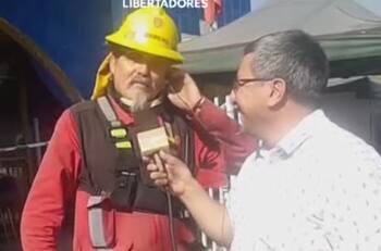 “Renuncié a mi luna de miel“: Paul Vásquez, el “Flaco”, revela el esfuerzo que hizo para combatir los incendios forestales