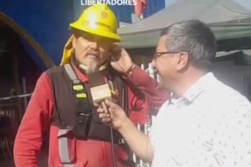 Está combatiendo los incendios forestales