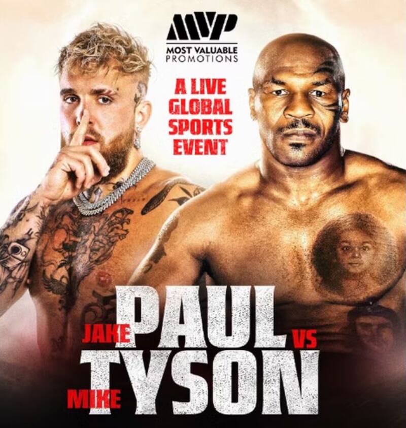 Paul vs Tyson: La pelea del siglo.