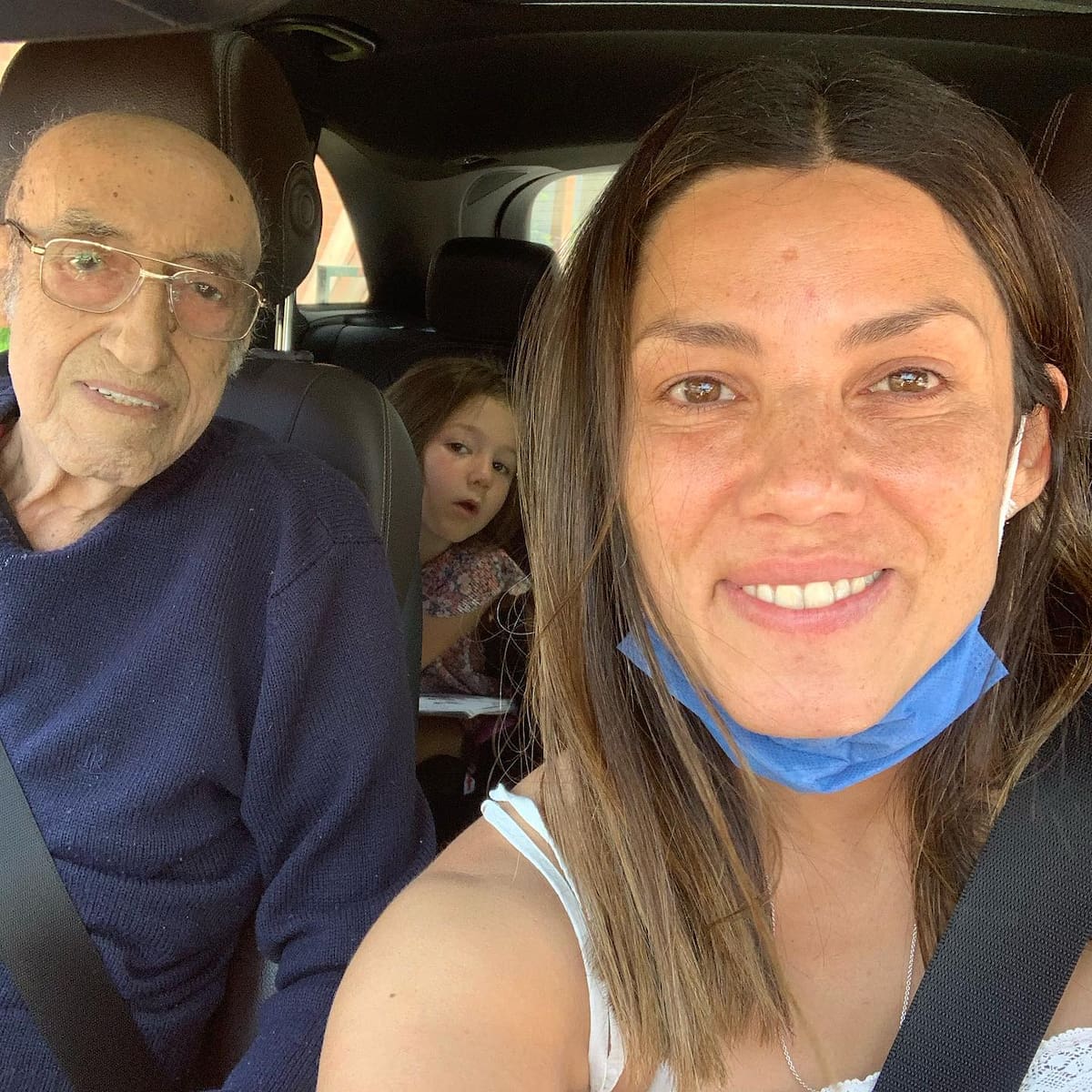 Paula Escobar y su familia