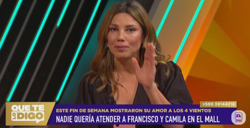 Paula Escobar fue quien mostró el video en "Que Te Lo Digo".