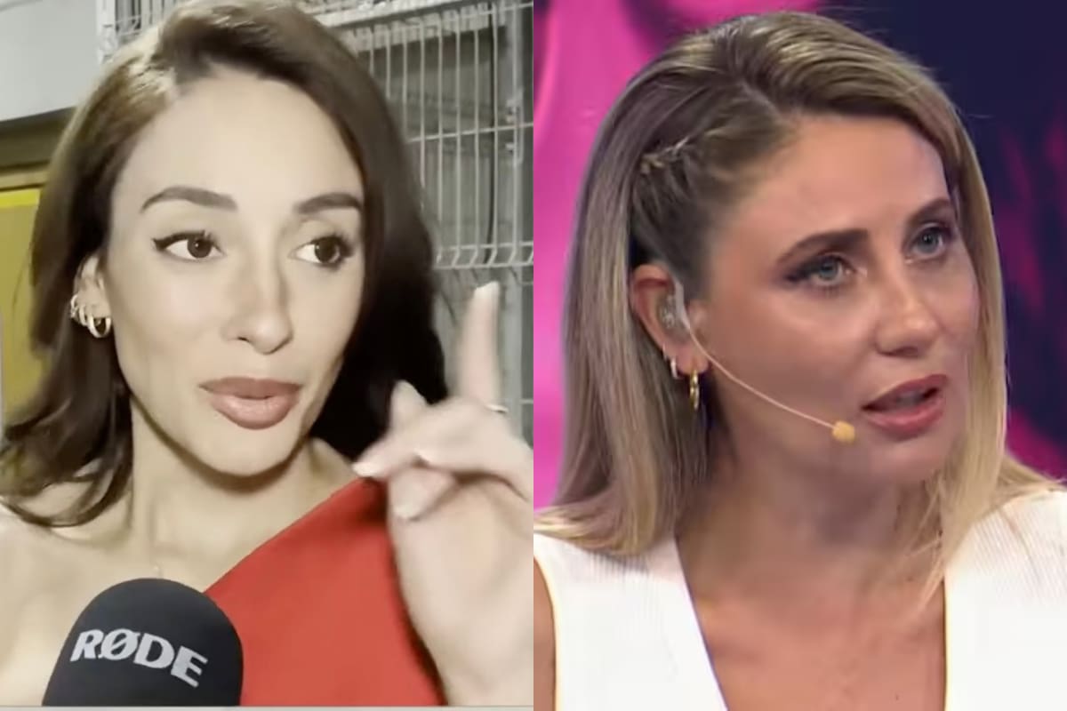 La modelo le envió un mensaje a Gissella Gallardo.