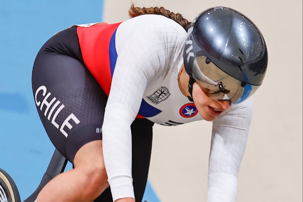 ciclista del Team Chile. Foto: X Team Chile.