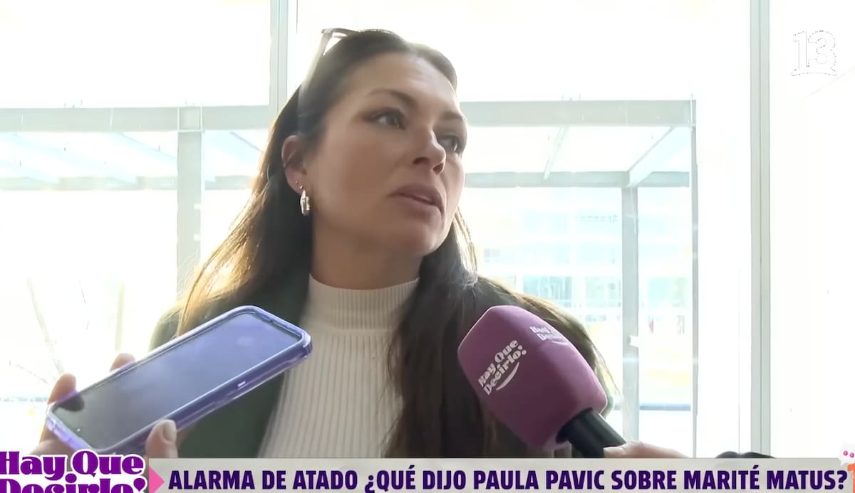 La relacionadora pública habló de Marité Matus.