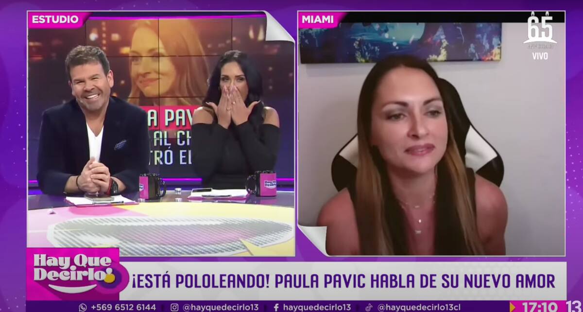 Paula Pavic revela detalles de su nueva relación.