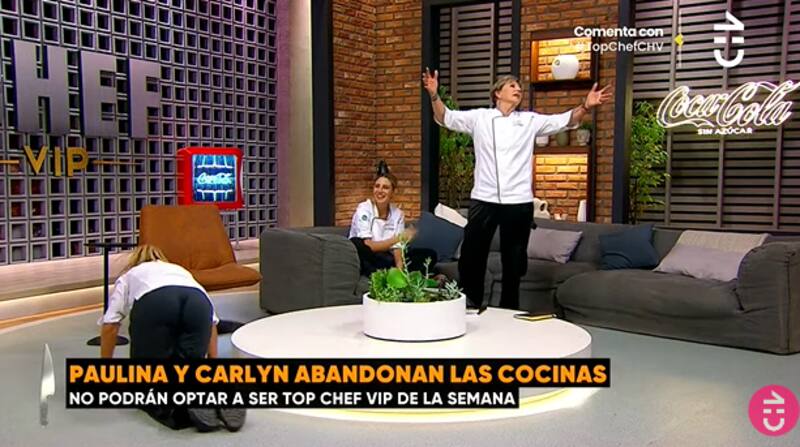 Paulina Nin sacó de la cocina a Carlyn Romero dejándola sin la oportunidad de ser Top Chef de la semana.