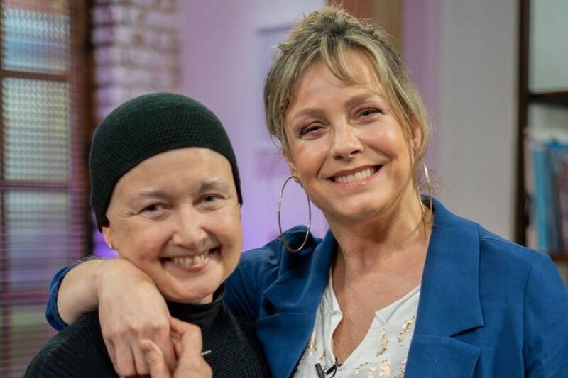 apareció en redes sociales junto a Claudia Conserva.