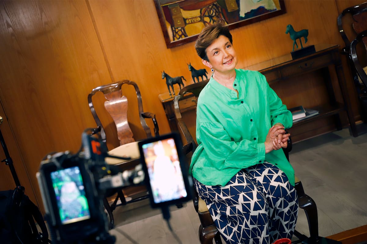 La actriz regresa a la TV en medio de su batalla contra el cáncer.