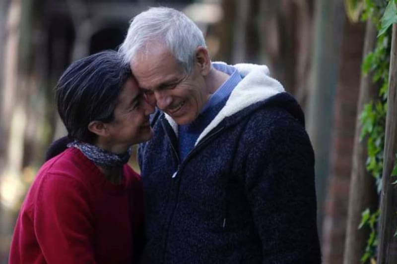 La actriz recordó al periodista con emotivas palabras.