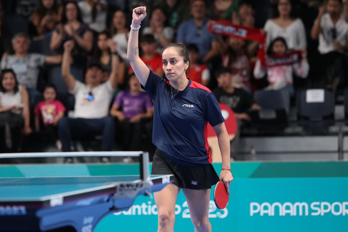 Tenismesista chilena. (Foto: IND Chile)