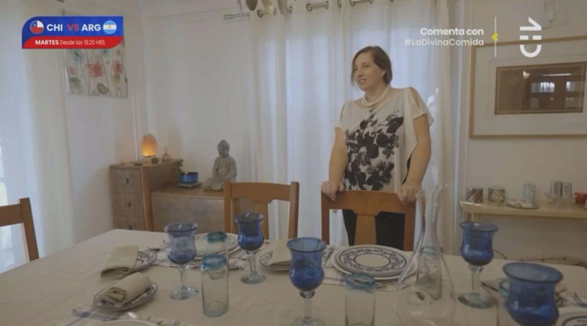 El comedor de Paulina Vodanovic junto a su rincón zen