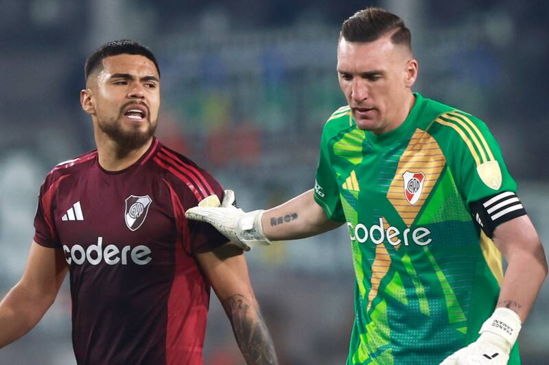 podría perder la titularidad en River Plate. Foto: Agencia Aton