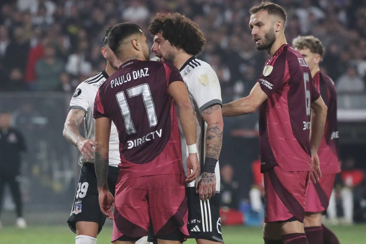 versus Maximiliano Falcón por Copa Libertadores.