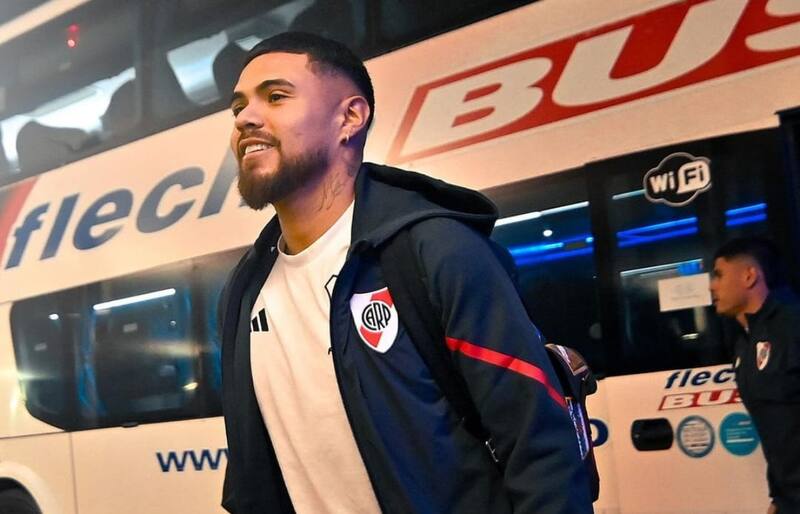 , defensor chileno de River Plate. Foto: Instagram River Plate.