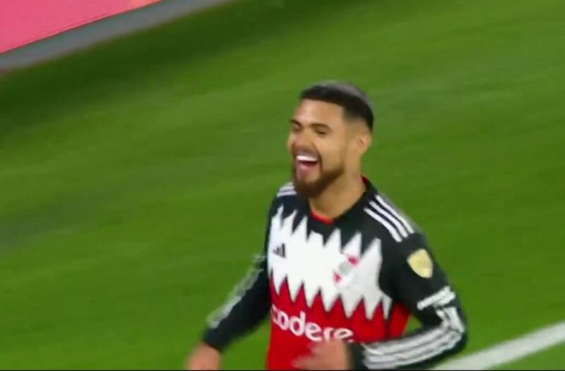 Paulo Díaz fue el héroe de River Plate y anotó por Copa Libertadores.
