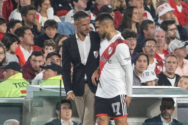 se despidió de Martín Demichelis.