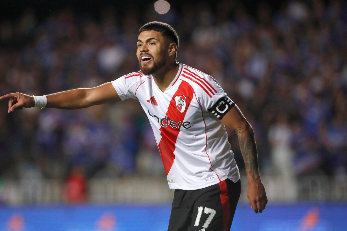 El chileno estudia opciones para salir de River Plate. Foto: Agencia Aton.