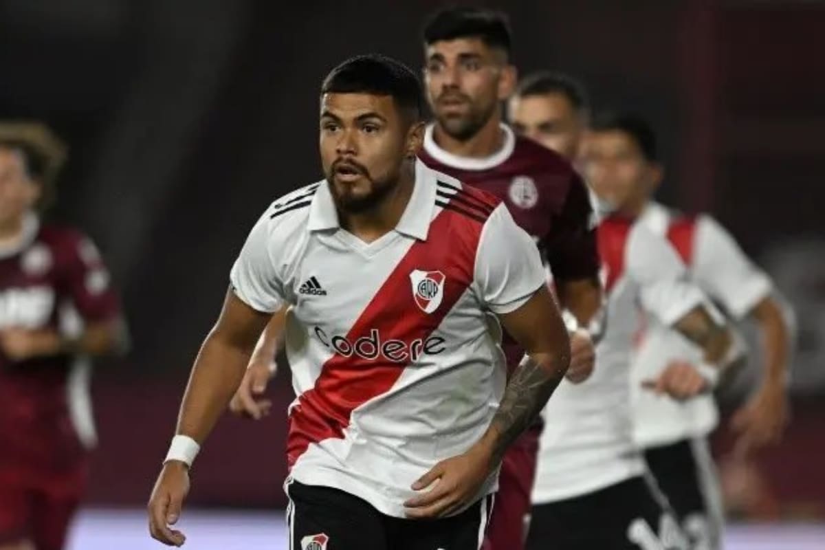 Paulo Díaz en River Plate. Foto: @RiverInfoPlate