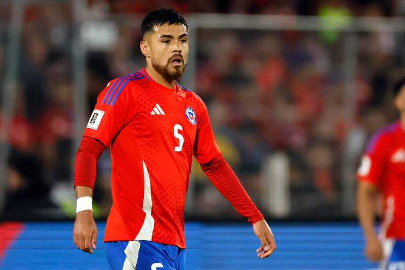 Paulo Díaz en la Selección Chilena. Foto: Aton