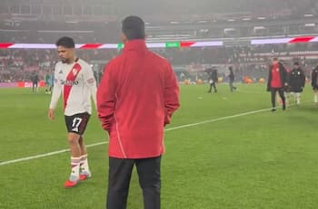 VIDEO | Paulo Díaz despierta la indignación de los hinchas de River Plate por esta acción