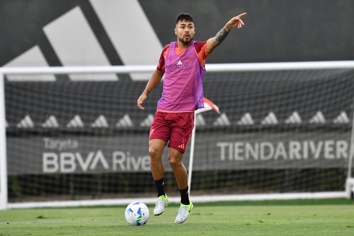 es favorito para volver a la titularidad en River para el debut en Copa Libertadores. (Foto: @RiverPlate)