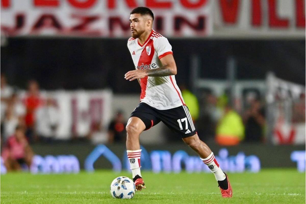 El chileno es un bastión defensivo en River Plate y los hinchas se lo hacen saber. Foto: Instagram Paulo Díaz.