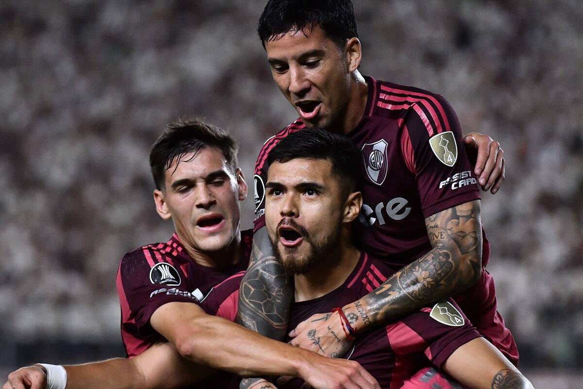 El Bombero vuelve a la titularidad con los Millonarios tras ser suplente en el último duelo frente a Sarmeinto. Foto: @RiverPlate