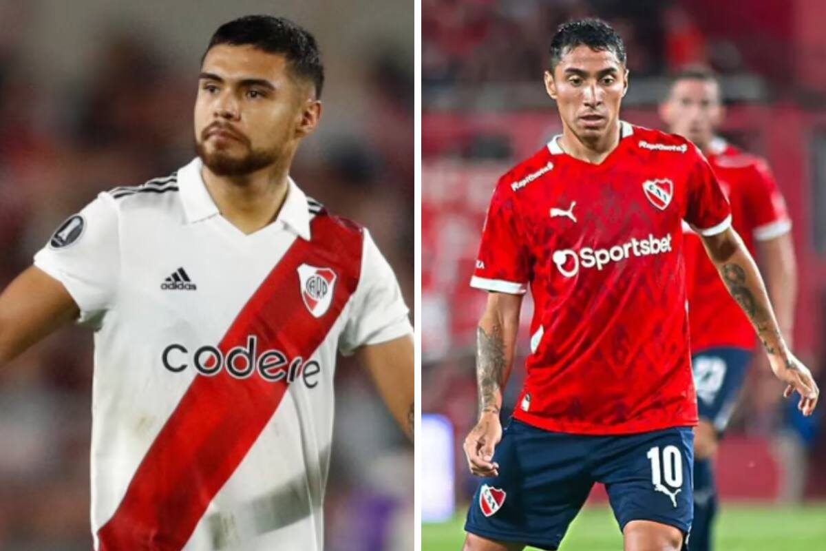 son figuras en River e Independiente, respectivamente.