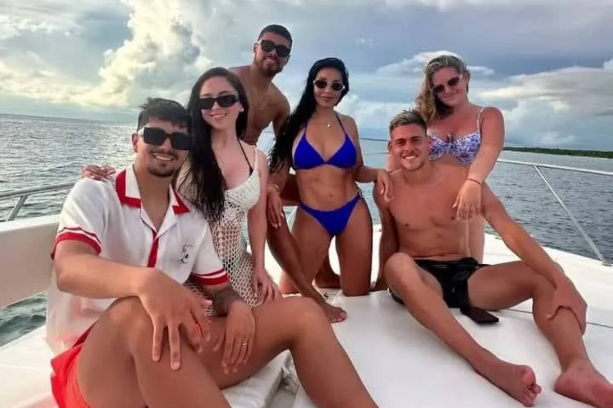 Los chilenos disfrutan en Cancún