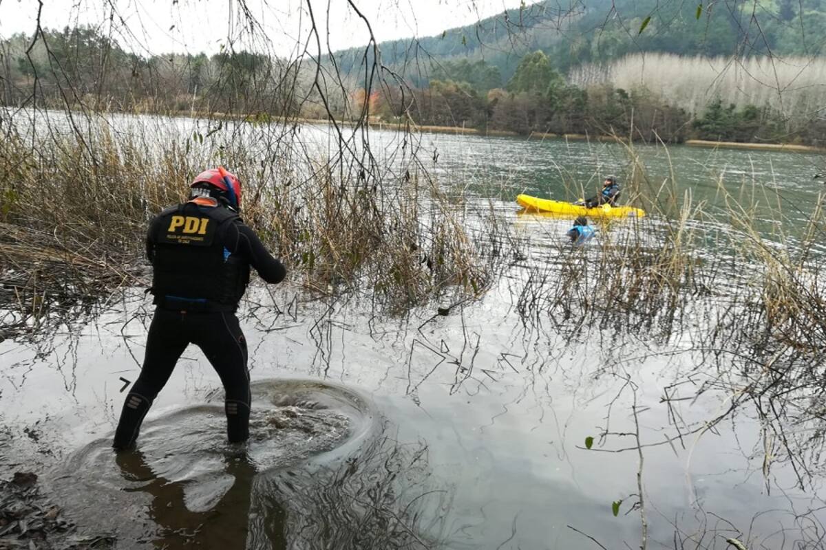 Valdivia, 28 de mayo de 2020.
Funcionarios de la PDI (Policia de Investigaciones) detuvo a cuatro sospechosos por el crimen de una mujer en el rio Calle Calle.
Foto: PDI via Aton Chile