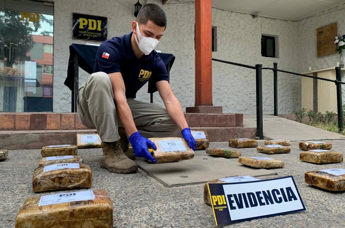 PDI desbarató banda de narcos e incauto más de 205 millones de pesos en drogas