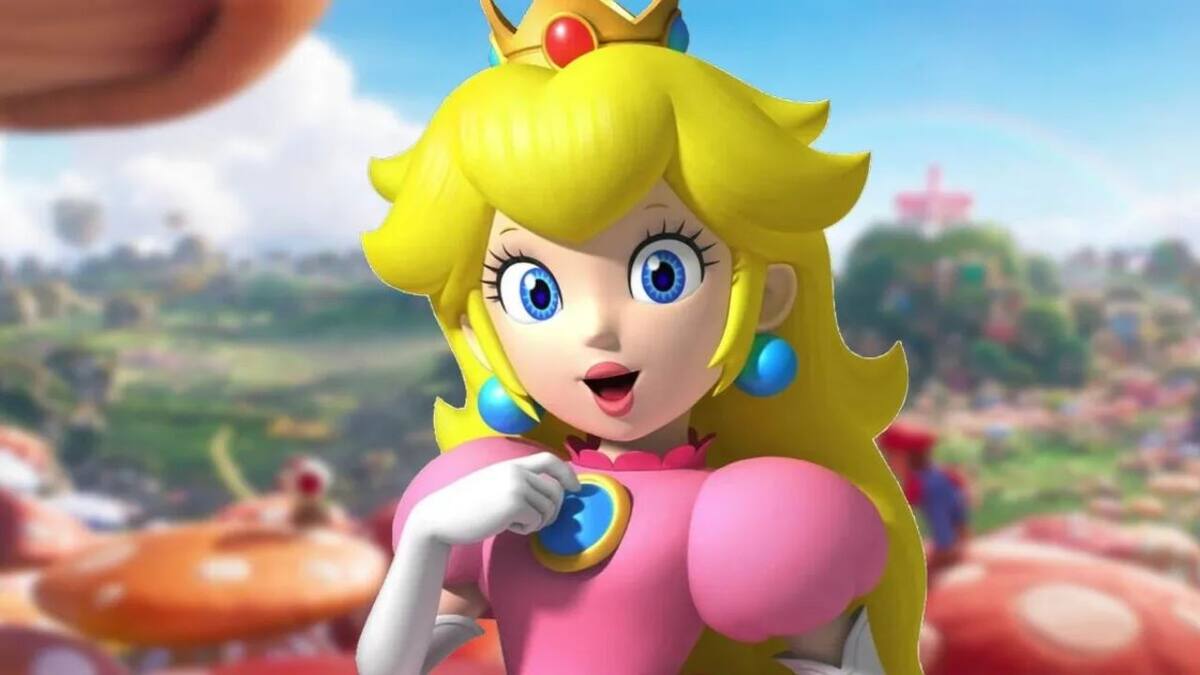 La princesa del Reino Champiñón aparece en la lista.