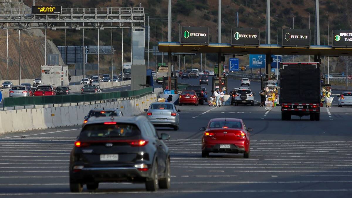 Hasta $7.550: estos son los peajes más caros de Chile, según el Ministerio de Obras Públicas